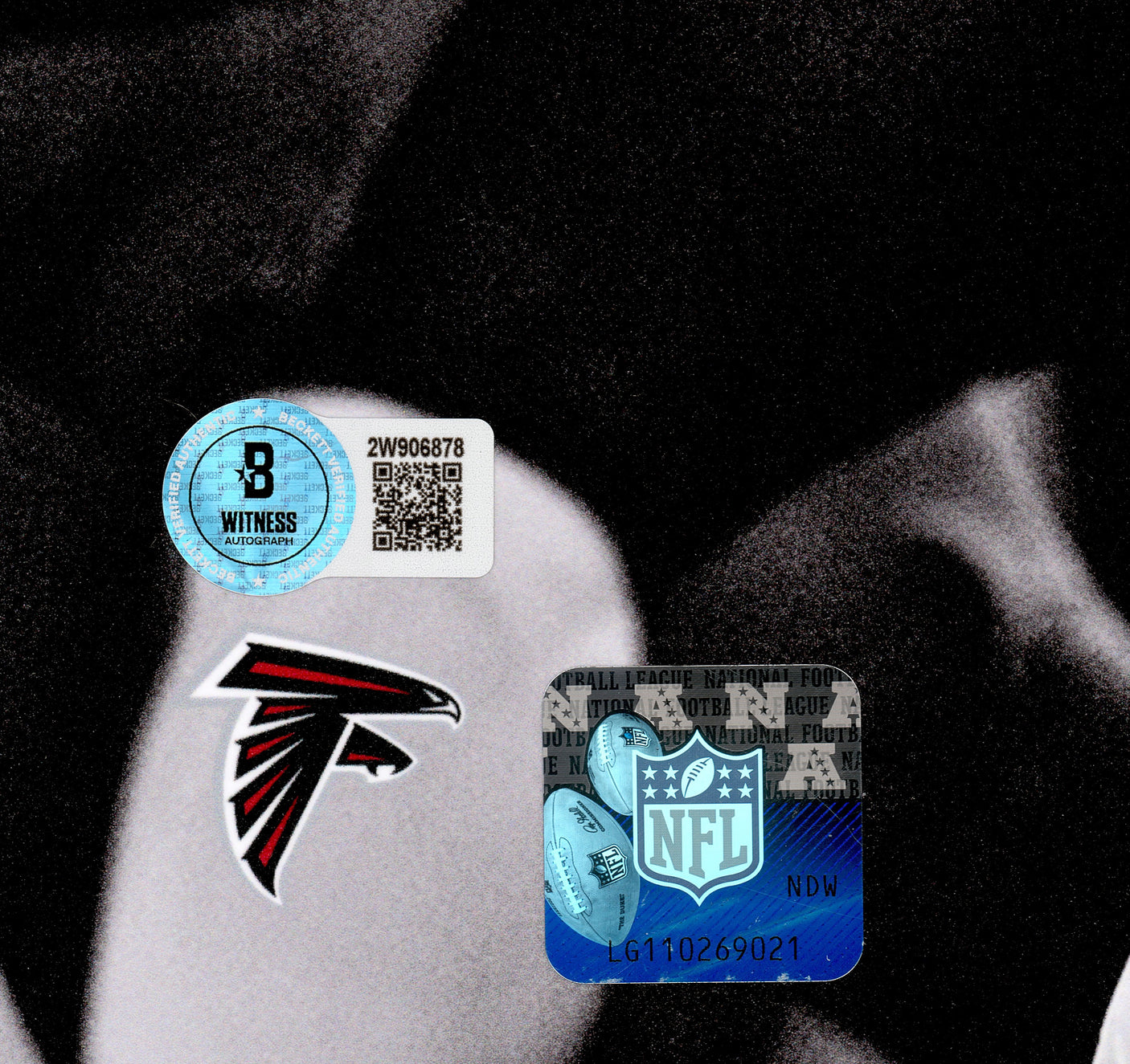 Michael Penix Jr. Autographed 16x20 Photo Atlanta Falcons Beckett BAS Witness Stock #242582