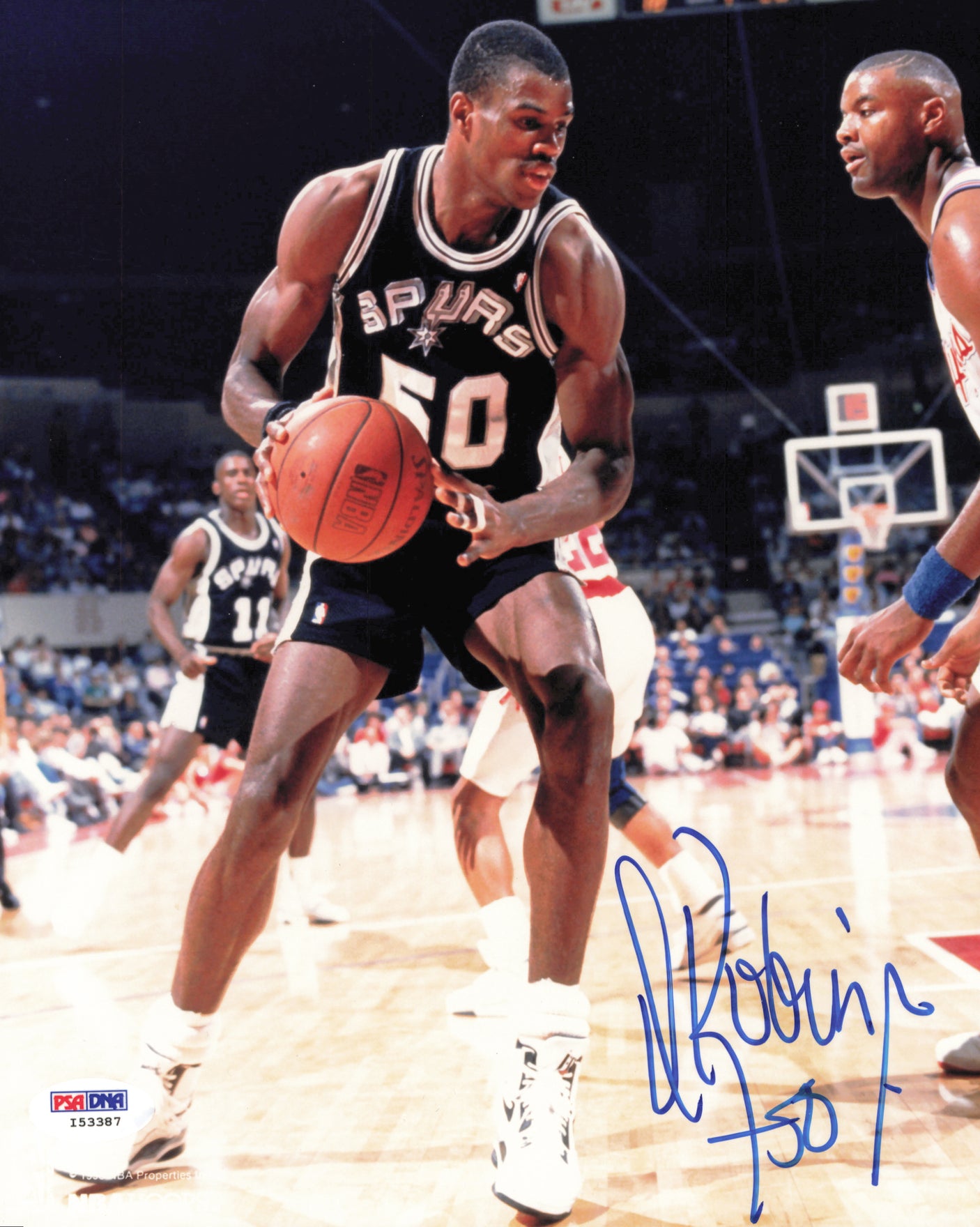 David Robinson Autographed 8x10 Photo San Antonio Spurs PSA/DNA #I53387