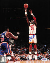 Hakeem Olajuwon Autographed 8x10 Photo Houston Rockets PSA/DNA #H21603
