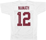 Alabama Crimson Tide Joe Namath Autographed White Jersey "Willie" PSA/DNA Stock #243279