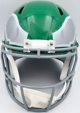 Michael Vick Autographed Philadelphia Eagles 2023 Alternate Kelly Green Full Size Speed Replica Helmet Beckett BAS Witness Stock #243608
