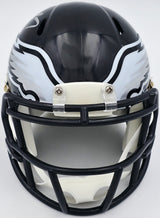 Michael Vick Autographed Philadelphia Eagles 2022 Alternate Black Speed Mini Helmet Beckett BAS Witness Stock #243632