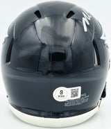 Michael Vick Autographed Philadelphia Eagles 2022 Alternate Black Speed Mini Helmet Beckett BAS Witness Stock #243632