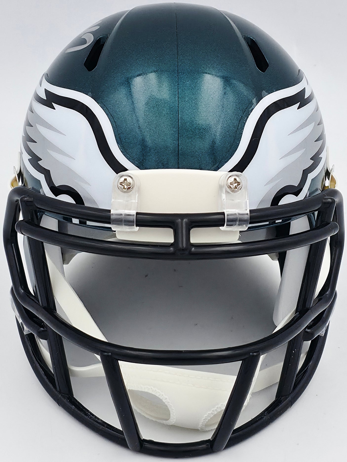 Michael Vick Autographed Philadelphia Eagles Green Speed Mini Helmet Beckett BAS Witness Stock #243633