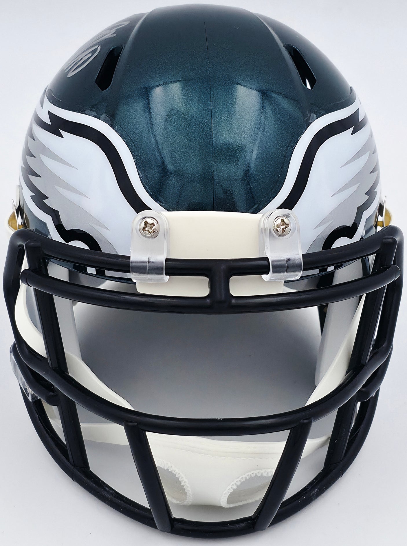 DeSean Jackson Autographed Philadelphia Eagles Green Speed Mini Helmet Beckett BAS Witness Stock #243638