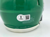 DeSean Jackson Autographed Philadelphia Eagles 2023 Alternate Kelly Green Speed Mini Helmet Beckett BAS Witness Stock #243639