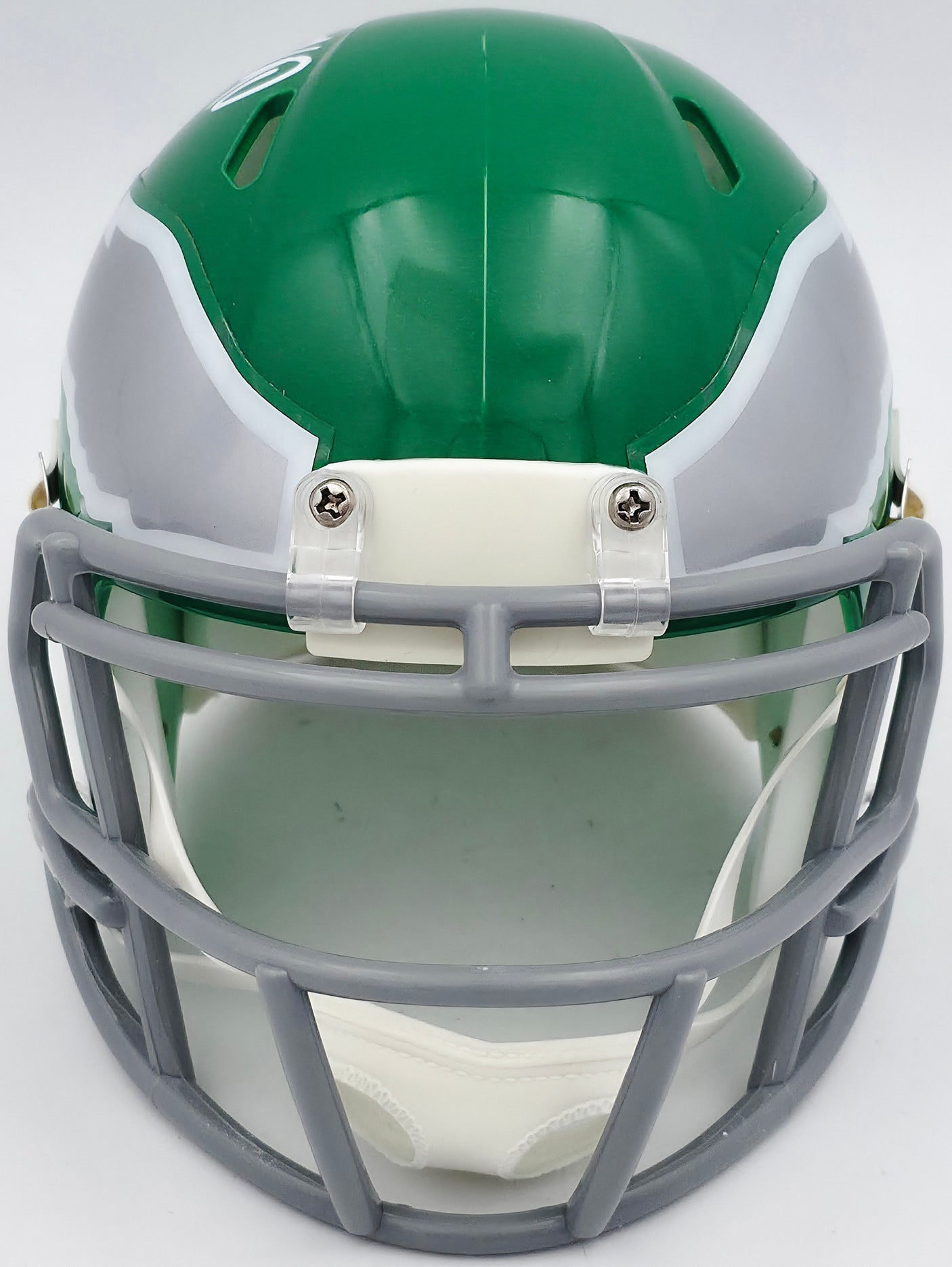 DeSean Jackson Autographed Philadelphia Eagles 2023 Alternate Kelly Green Speed Mini Helmet Beckett BAS Witness Stock #243640