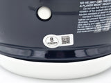 Devin Hester Autographed Chicago Bears 1960's Classic Dark Blue Full Size Authentic Speed Helmet Beckett BAS QR Stock #243657