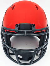 Devin Hester Autographed Chicago Bears Rave Orange Speed Mini Helmet Beckett BAS Witness Stock #244041