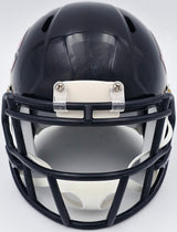 Devin Hester Autographed Chicago Bears Blue Speed Mini Helmet Beckett BAS Witness Stock #244043