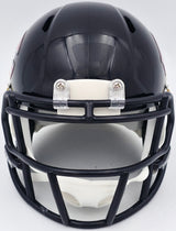 Devin Hester Autographed Chicago Bears Blue Speed Mini Helmet Beckett BAS Witness Stock #244044
