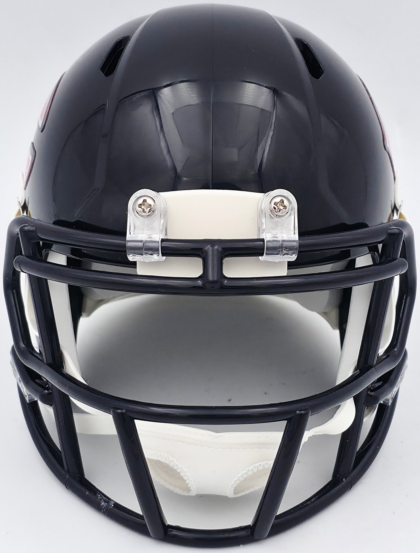 Devin Hester Autographed Chicago Bears Blue Speed Mini Helmet Beckett BAS Witness Stock #244044