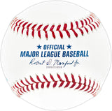 Sammy Sosa Autographed Official Hall of Fame HOF Logo Baseball Chicago Cubs Beckett BAS Witness Stock #244048