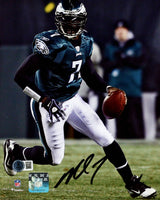 Michael Vick Autographed 8x10 Photo Philadelphia Eagles Beckett BAS Witness Stock #243621