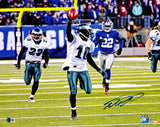 DeSean Jackson Autographed 16x20 Photo Philadelphia Eagles Miracle at the Meadowlands vs. New York Giants Beckett BAS Witness Stock #243627