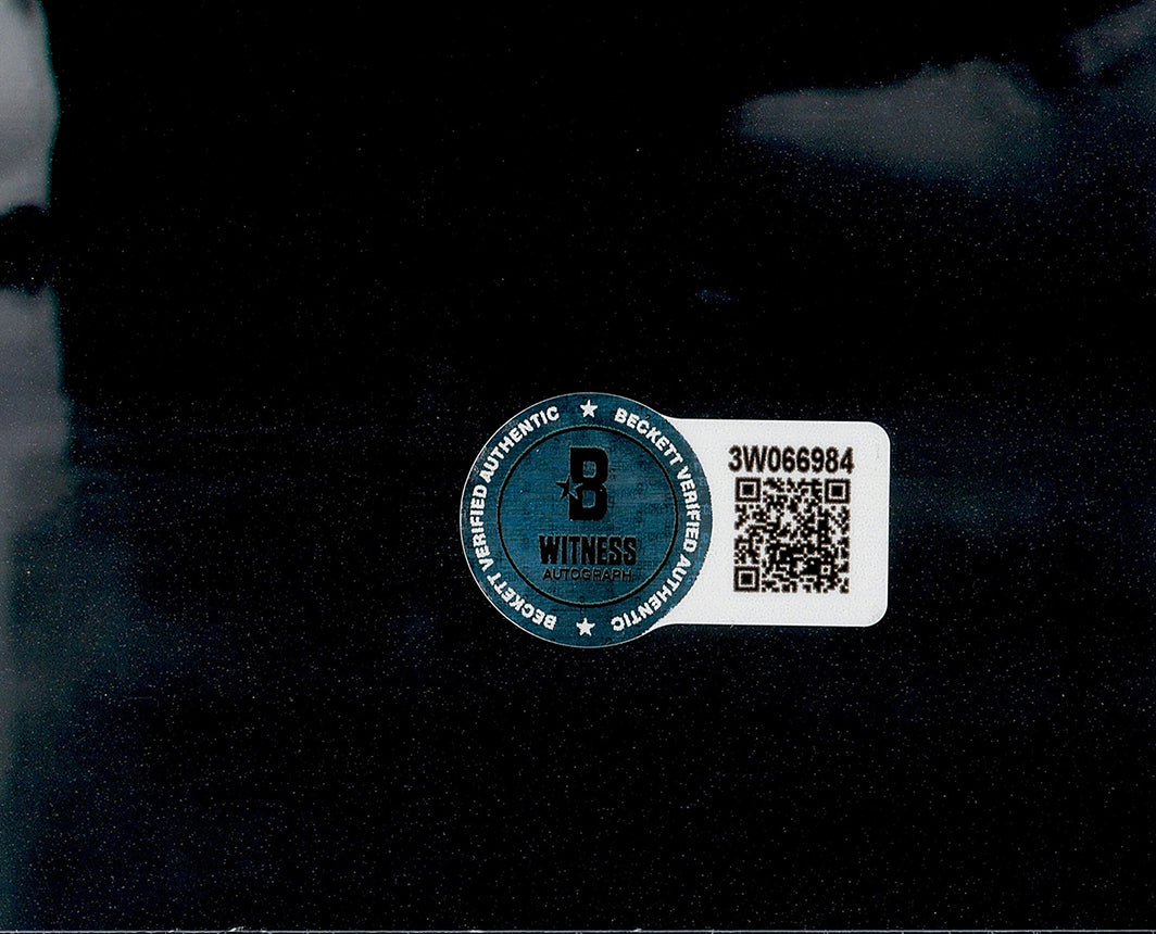 Allen Iverson Autographed 16x20 Photo Philadelphia 76ers Step Over vs. Tyronn Lue (Los Angeles Lakers) Beckett BAS Witness Stock #243629