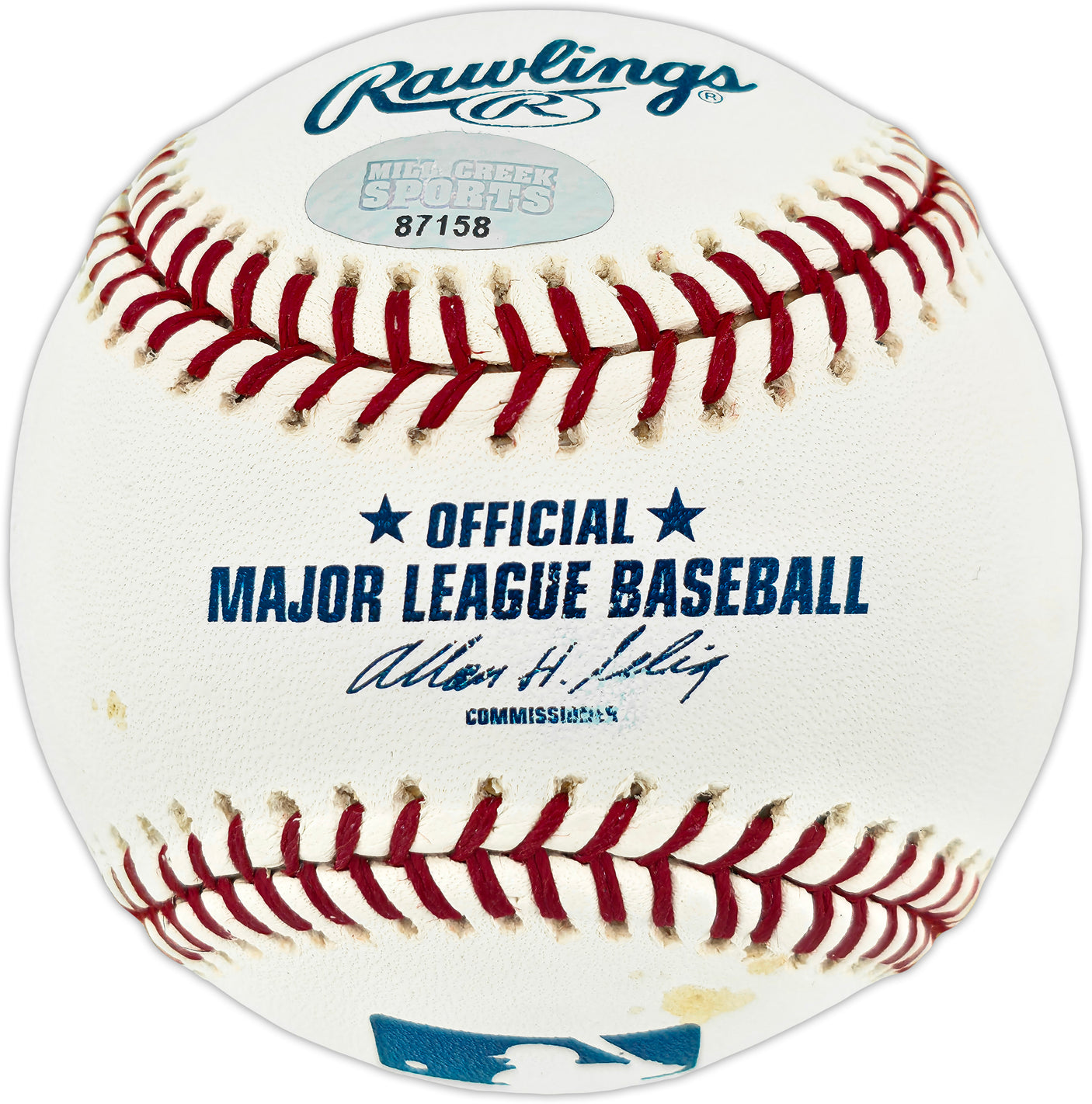 Edgar Martinez Autographed Official MLB Baseball Seattle Mariners MCS Holo #87158
