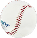 Edgar Martinez Autographed Official MLB Baseball Seattle Mariners MCS Holo #64093