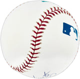 Edgar Martinez Autographed Official MLB Baseball Seattle Mariners MCS Holo #64093