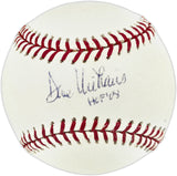 Dave Niehaus Autographed Official Ford Frick Award Winner Logo MLB Baseball Seattle Mariners "HOF 08" PSA/DNA #AC23090