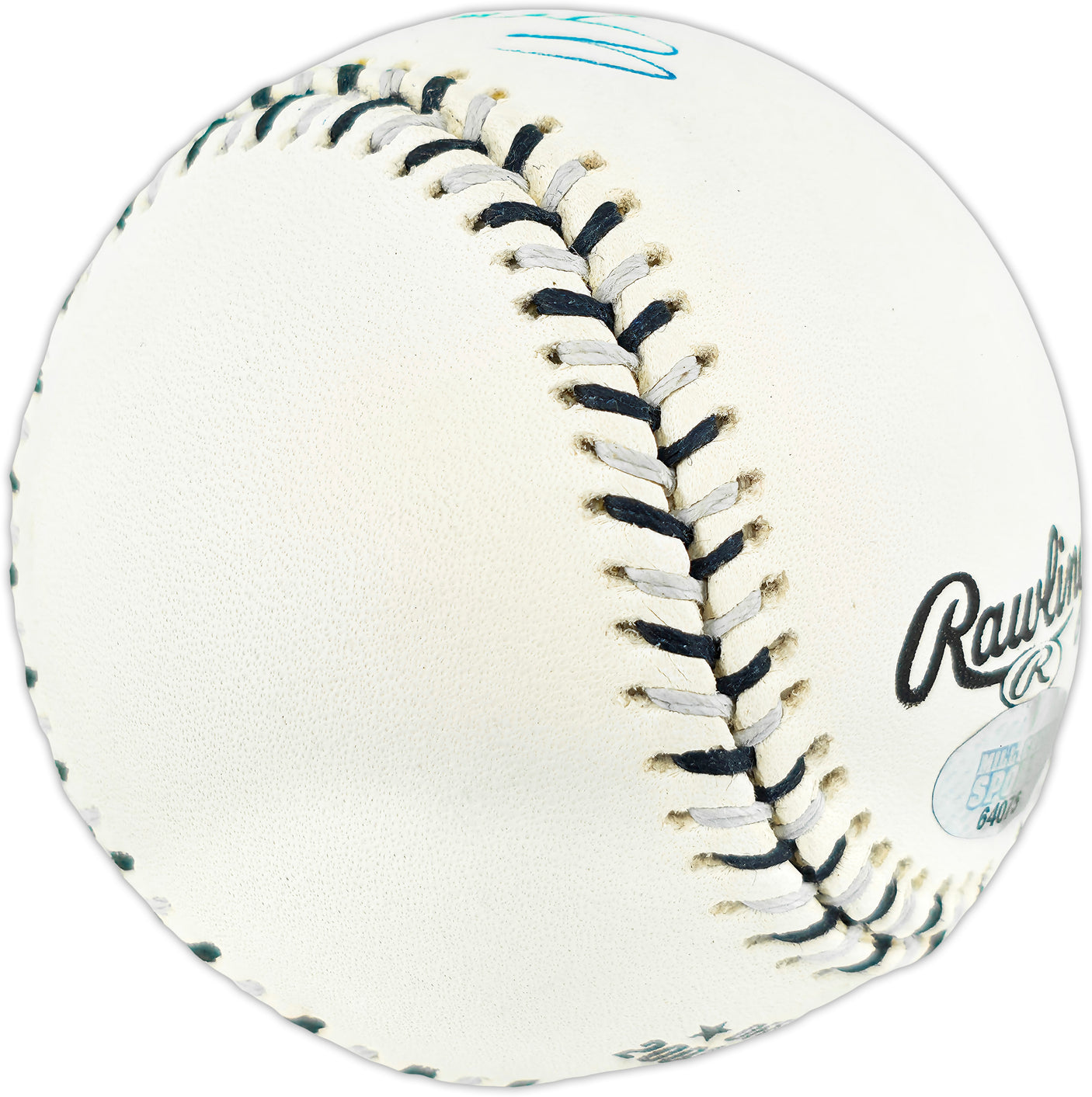 Edgar Martinez Autographed Official 2003 All Star Game Logo MLB Baseball Seattle Mariners MCS Holo #64075