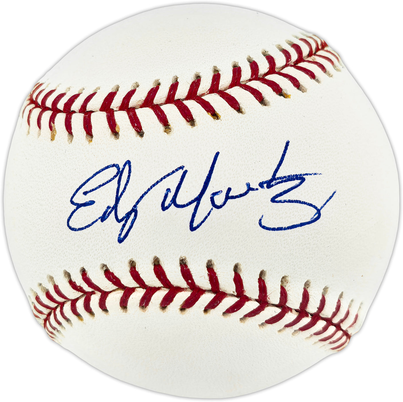 Edgar Martinez Autographed Official MLB Baseball Seattle Mariners MCS Holo #64076