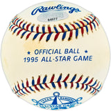 Edgar Martinez Autographed Official 1995 All Star Game Logo MLB Baseball Seattle Mariners MCS Holo #64077