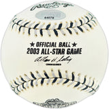 Jamie Moyer Autographed Official 2003 All Star Game Logo MLB Baseball Seattle Mariners MCS Holo #64078
