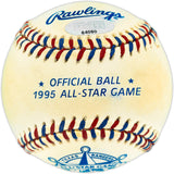 Edgar Martinez Autographed Official 1995 All Star Game Logo MLB Baseball Seattle Mariners MCS Holo #64080