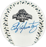 Edgar Martinez Autographed Official 2003 All Star Game Logo MLB Baseball Seattle Mariners MCS Holo #64082