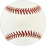 Whitey Ford Autographed Official 2001 World Series Logo MLB Baseball New York Yankees MLB & Steiner Holo SKU #246088