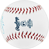 Juan Soto Autographed Official New York Yankees Logo MLB Baseball Beckett BAS QR #BN13520