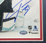 Philipp Grubauer Autographed Framed 8x10 Photo Seattle Kraken MCS Holo #81135