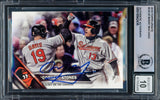 Manny Machado Autographed 2016 Topps Update Card #US120 Baltimore Orioles Auto Grade Gem Mint 10 Beckett BAS #16542435