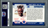 Emmitt Smith Autographed 1990 Pro Set Rookie Card #685 Dallas Cowboys PSA 8 PSA/DNA #82627152