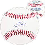 Nester Cortez Autographed Official MLB Baseball New York Yankees Beckett BAS QR Stock #216630