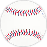 Salvador Perez Autographed Official 2018 All Star Game Logo Game Baseball Kansas City Royals Beckett BAS Witness Stock #216043