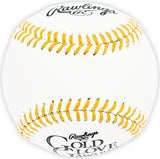 Salvador Perez Autographed Official Gold Glove Logo Baseball Kansas City Royals Beckett BAS Witness Stock #216045