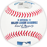 Julio Rodriguez Autographed Official MLB Baseball Seattle Mariners "44" Fanatics Holo Stock #216017