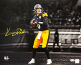Kenny Pickett Autographed 16x20 Photo Pittsburgh Steelers Spotlight Beckett BAS Witness Stock #216737