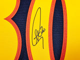 Stephen Curry Autographed Blue Authentic Mitchell & Ness 2009-10 Golden State Warriors Rookie Jersey Size 44 (L) JSA Stock #216029