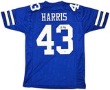 Dallas Cowboys Cliff Harris Autographed Blue Jersey PSA/DNA Stock #216613