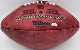 Steve Largent & Jim Zorn Autographed Official NFL Leather Game Football Seattle Seahawks MCS Holo #64265