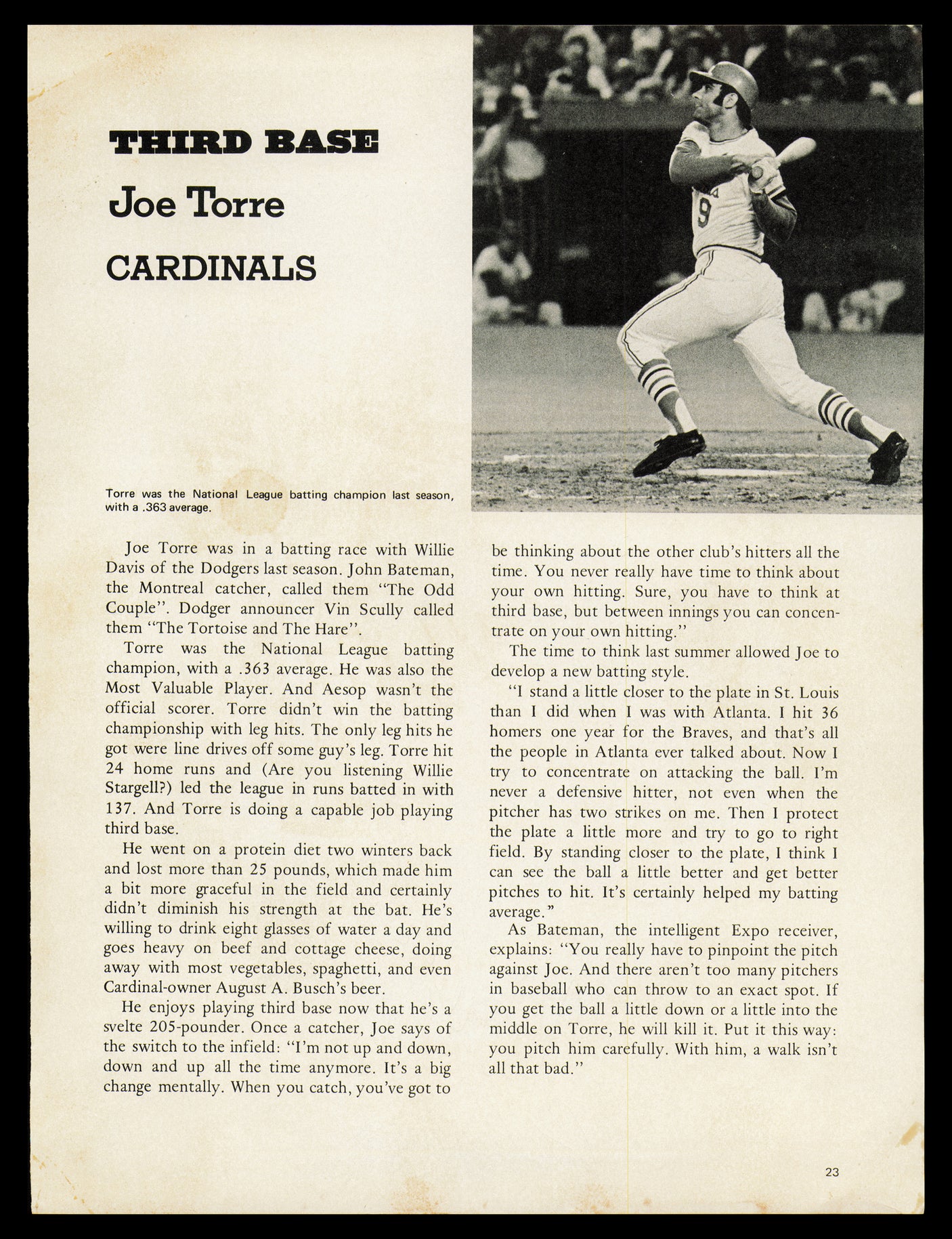 Tom Seaver Autographed 8x11 Magazine Page Photo New York Mets Beckett BAS QR #BM37488