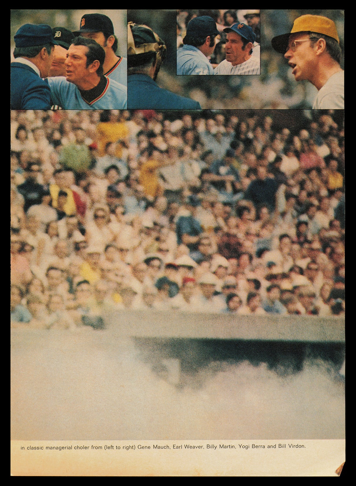 Bobby Murcer Autographed 8x11.5 Magazine Page Photo Chicago Cubs Beckett BAS QR #BM37388