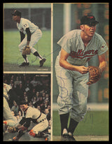 Rod Carew, Brooks Robinson & Bill Freehan Autographed 8.5x11.5 Magazine Page Photo SKU #232471