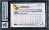 Fernando Tatis Jr. Autographed 2021 Topps Opening Day Card #1 San Diego Padres Auto Grade Gem Mint 10 Beckett BAS Stock #216672