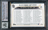 Fernando Tatis Jr. Autographed 2022 Topps Card #125 San Diego Padres Auto Grade Gem Mint 10 Beckett BAS Stock #216681