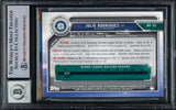 Julio Rodriguez Autographed 2019 1st Bowman Prospects Rookie Card #BP-33 Seattle Mariners Auto Grade Gem Mint 10 Beckett BAS Stock #216707