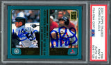 Albert Pujols & Ichiro Suzuki Autographed 2001 Topps Traded Rookie Card #T99 PSA 9 Auto Grade Gem Mint 10 PSA/DNA #60417725
